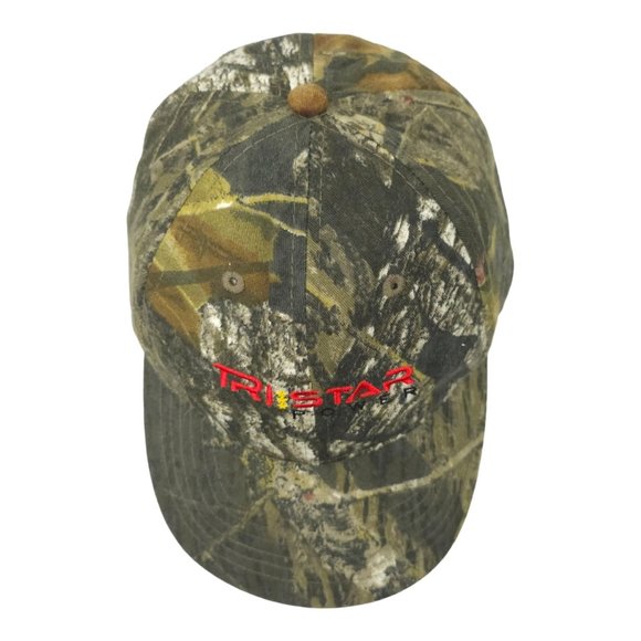 Tri Star Power Camo Hunting Strapback Cap Trucker Hat Chipola New Without Tags - Picture 6 of 13